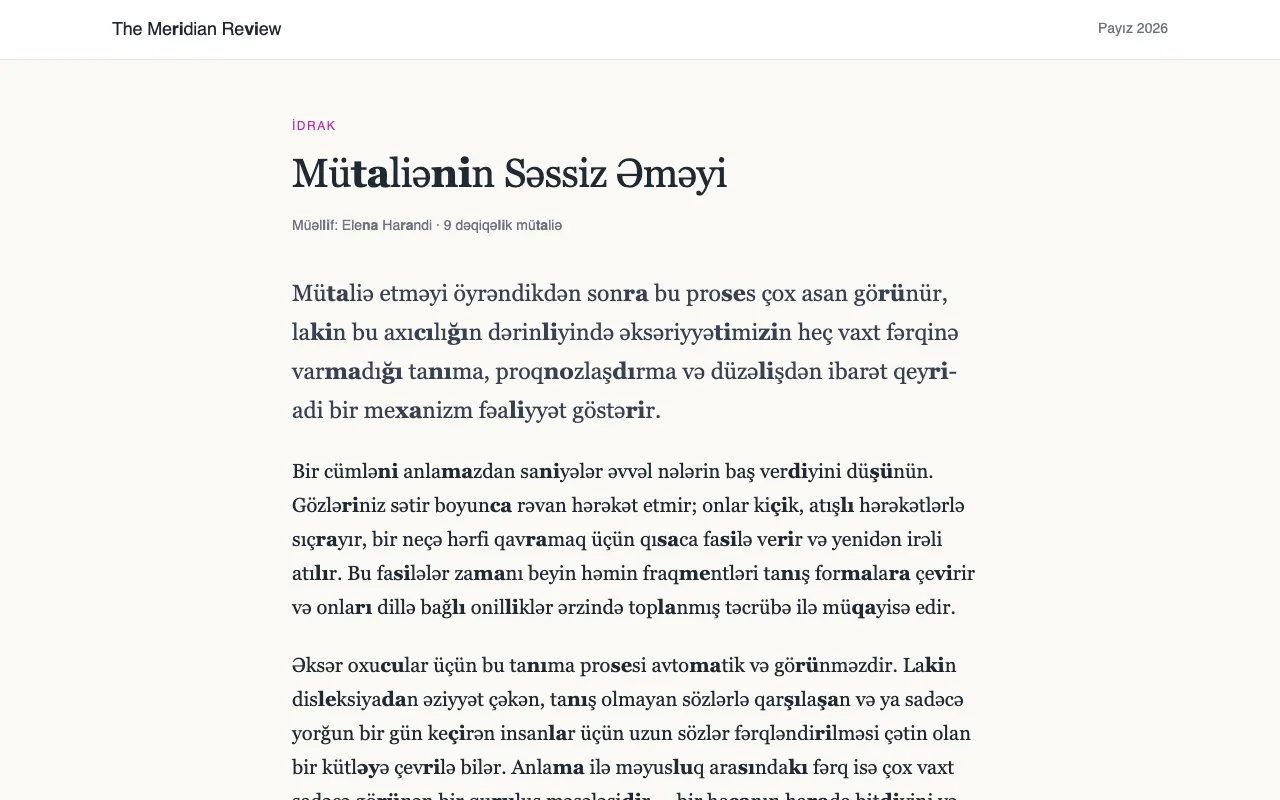 Hər ikinci samit-sait cütünün qalın şriftlə verildiyi məqalə